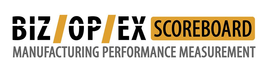 BIZ/OP/EX SCOREBOARD MANUFACTURING PERFORMANCE MEASUREMENT logo