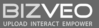 BIZVEO UPLOAD INTERACT EMPOWER logo