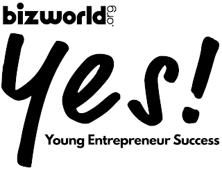 BIZWORLD.ORG YES! YOUNG ENTREPRENEUR SUCCESS logo