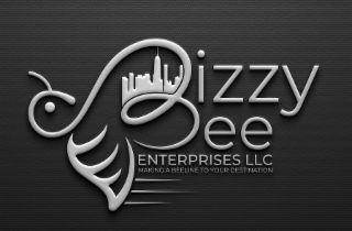 BIZZY BEE ENTERPRISES LLC MAKING A BEELINE TO YOUR DESTINATION logo