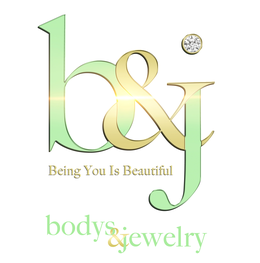 B&J BEING YOU IS BEAUTIFUL BODYS & JEWELRY logo