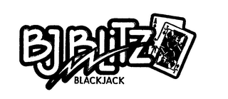 BJ BLITZ BLACKJACK logo