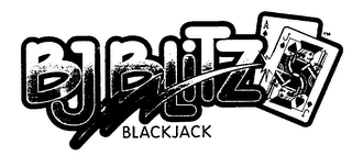 BJ BLITZ BLACKJACK logo