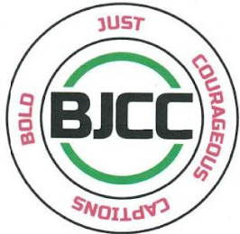 BJCC BOLD JUST COURAGEOUS CAPTIONS logo