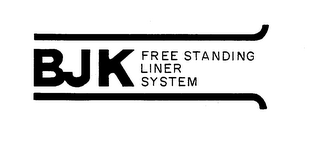 BJK FREE STANDING LINER SYSTEM logo