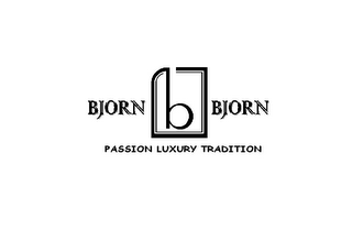 BJORN B BJORN PASSION LUXURY TRADITION logo