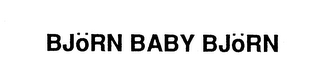BJORN BABY BJORN logo