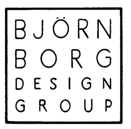 BJORN BORG DESIGN GROUP logo