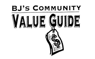 BJ'S COMMUNITY VALUE GUIDE logo
