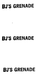 BJ'S GRENADE logo