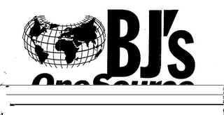 BJ'S ONESOURCE logo