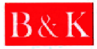 B&K logo