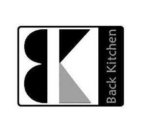 BK BACK KITCHEN logo
