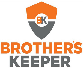 BK BROTHER'S KEEPER logo