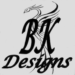 BK DESIGNS logo