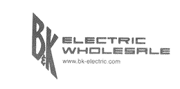 B&K ELECTRIC WHOLESALE WWW.BK-ELETRIC.COM logo