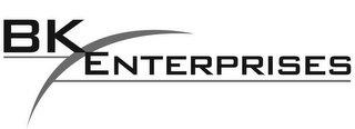 BK ENTERPRISES logo