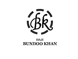 BK HAJI BUNDOO KHAN logo