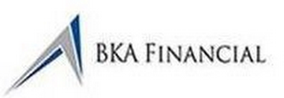 BKA FINANCIAL logo