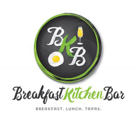 BKB BREAKFAST KITCHEN BAR BREAKFAST. LUNCH. TAPAS. logo