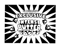 B.K.HEUERMANN'S EXCLUSIVE INTENSE BUTTER TASTE POPCORN logo
