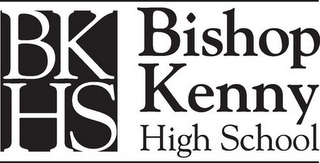 BKHS BISHOP KENNY HIGH SCHOOL logo