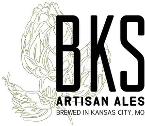 BKS ARTISAN ALES BREWED IN KANSAS CITY,MO logo