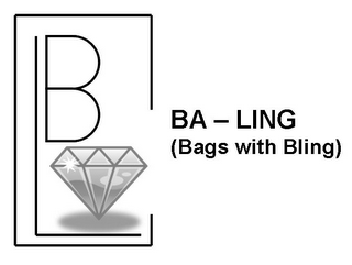 BL BA-LING (BAGS WITH BLING) logo