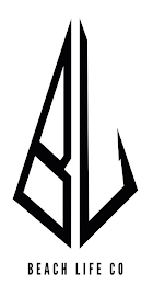 BL BEACH LIFE CO logo
