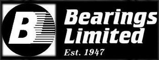 BL BEARINGS LIMITED EST. 1947 logo