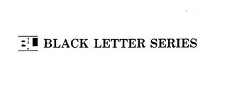 BL BLACK LETTER SERIES logo