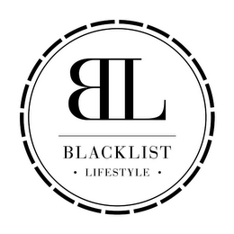 BL BLACKLIST LIFESTYLE logo
