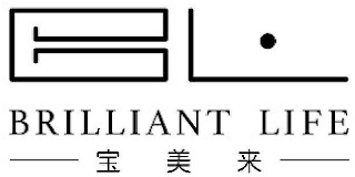 BL BRILLIANT LIFE logo