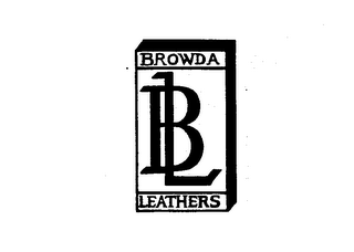 BL BROWDA LEATHERS logo