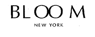 BL OO M NEW YORK logo