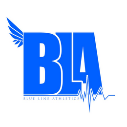 BLA BLUE LINE ATHLETICS logo