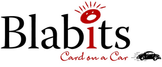 BLABITS CARD ON A CAR logo