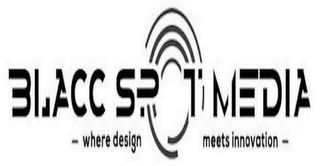 BLACC SPOT MEDIA - WHERE DESIGN MEETS INNOVATION - logo