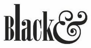 BLACK & logo