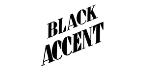 BLACK ACCENT logo