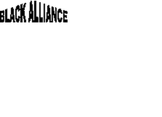 BLACK ALLIANCE logo