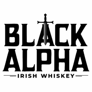BLACK ALPHA IRISH WHISKEY logo