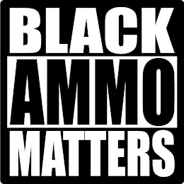 BLACK AMMO MATTERS logo