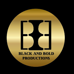 BLACK AND BOLD PRODUCTIONS logo