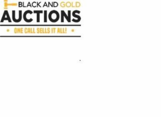 BLACK AND GOLD AUCTIONS ∙ ONE CALL SELLS IT ALL! ∙ logo
