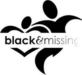 BLACK AND MISSING logo