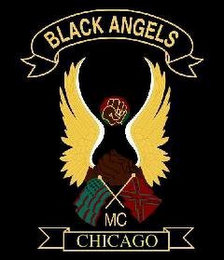 BLACK ANGELS MC CHICAGO logo