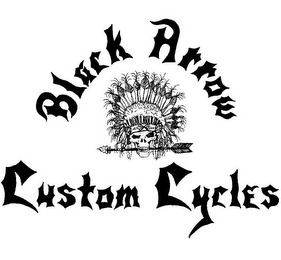 BLACK ARROW CUSTOM CYCLES logo
