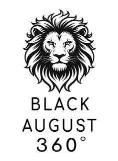 BLACK AUGUST 360° logo