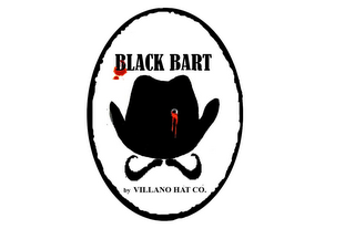 BLACK BART BY VILLANO HAT CO. logo